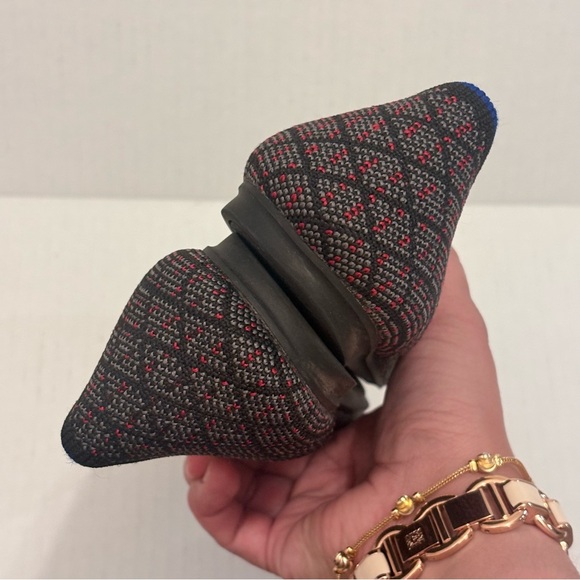 Rothy's Black and Blue Checkered Flats - Picture 6 of 9